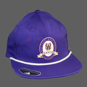 adidas UW Washington Rope Adjustable Hat Purple Adjustable NWT